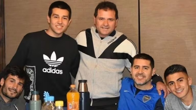 &nbsp;La cena de Riquelme y Almada